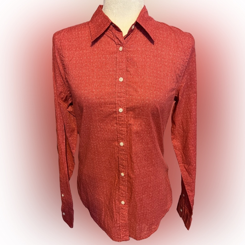 Host Pick NWT Ralph Lauren Cotton Button Long Sleeve Shirt M